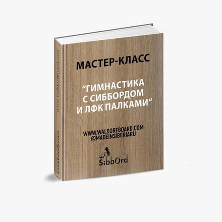 Мастер-класс "Гимнастика с Сиббордом и ЛФК палками".