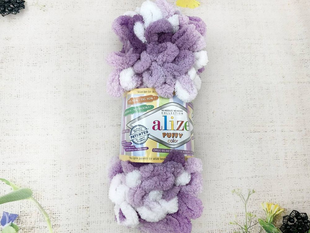 Пряжа ALIZE &quot;Puffy color&quot;