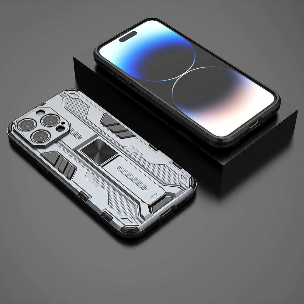 Противоударный чехол с подставкой Transformer для iPhone 15 Pro Max