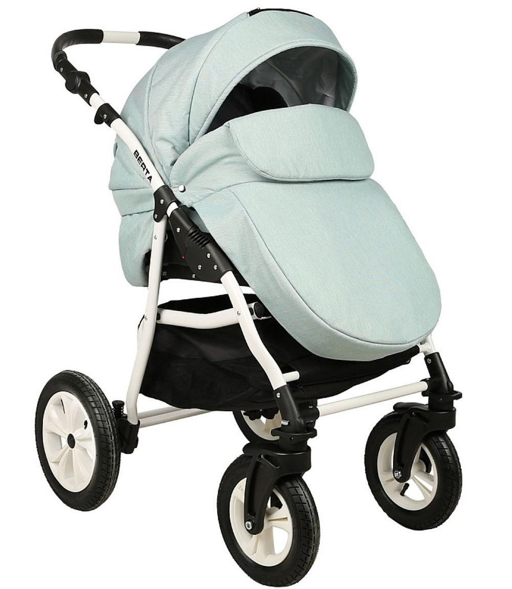 Детская коляска Alis Berta+F 3 в 1 Be 08 шалфей