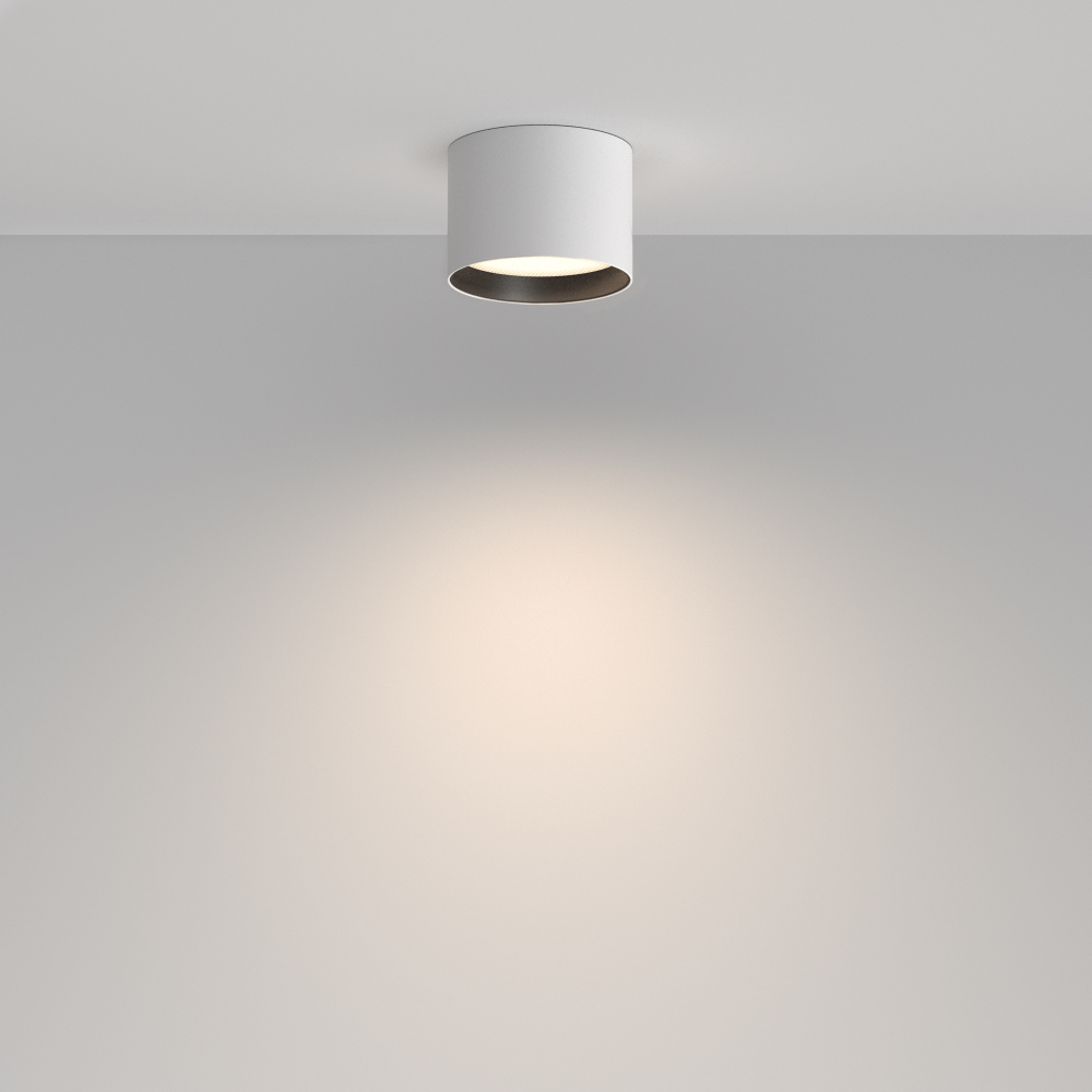 Накладной светодиодный светильник Maytoni Glare C127CL-L7W4K-W