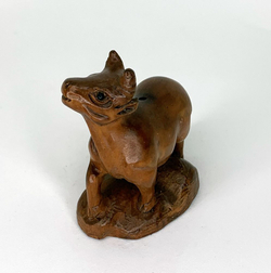 Нэцкэ Бычок Символ 2021 года