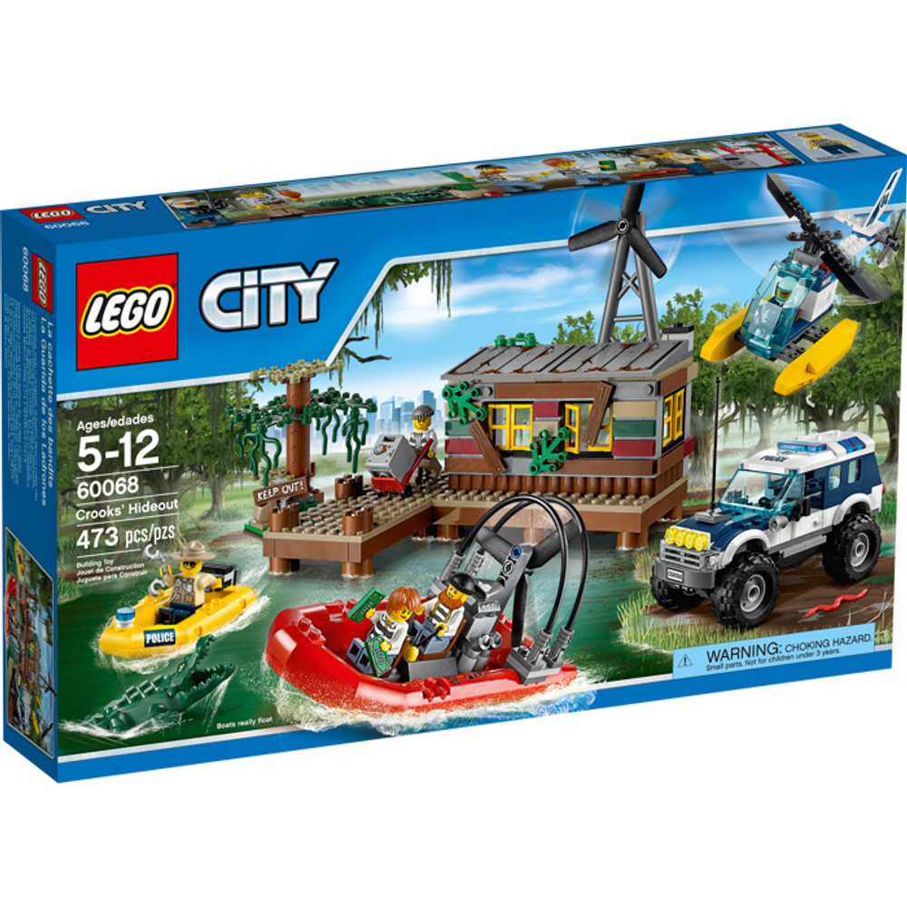 LEGO City: Секретное убежище воришек 60068 — Crooks' Hideout — Лего Сити Город
