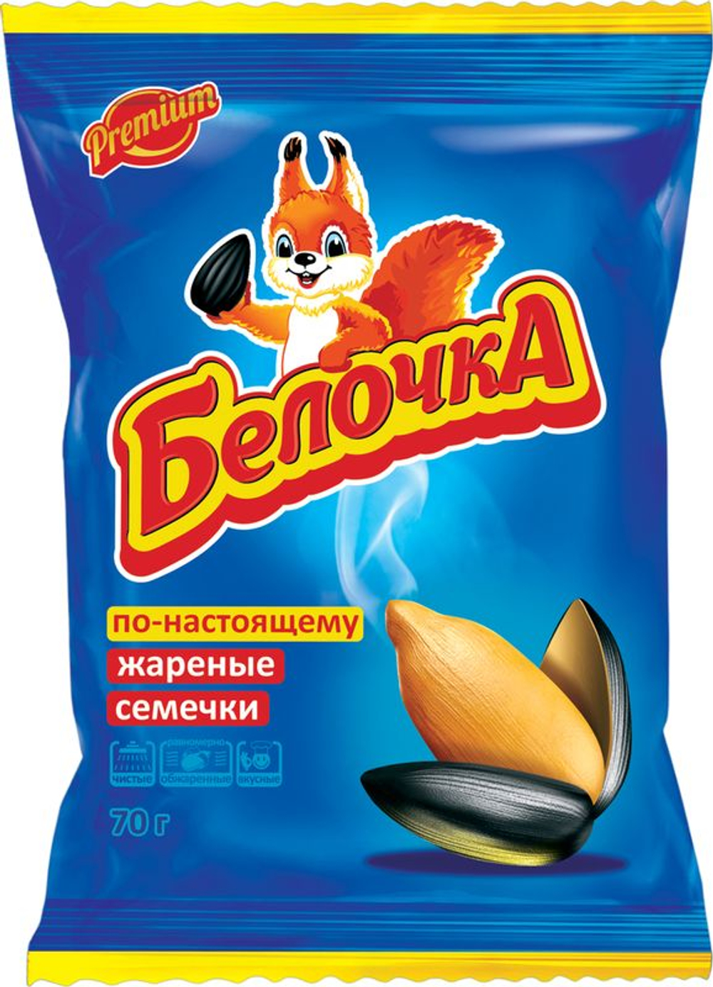 Семечки Белочка подсолнечные 70г