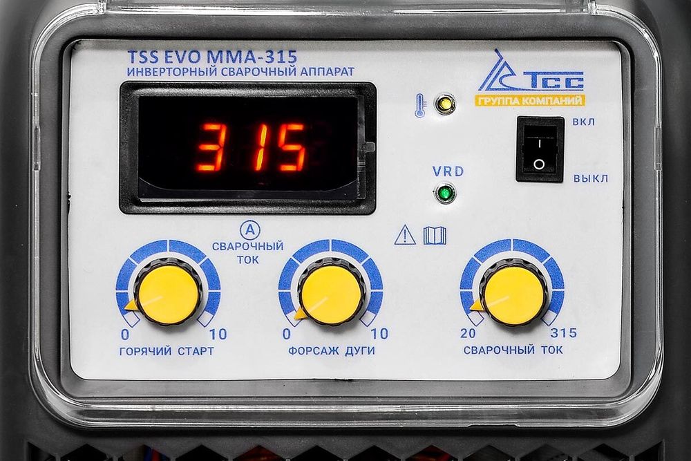 Сварочный инвертор ТSS EVO MMA-315 - [380В / 20-315А]