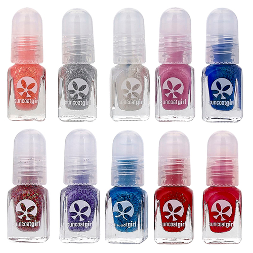SuncoatGirl, набор лаков для ногтей на водной основе, «Блестящий и необычный», набор из 12 предметов