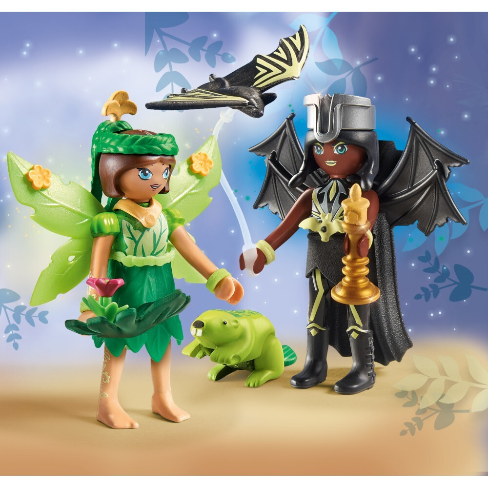 Playmobil - Лесная фея Аюма и фея летучих мышей с загадочными животными 71350 / артикул   71350  / GTIN 4008789713506