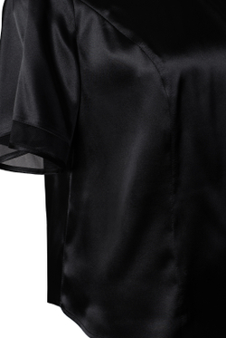 Блузка женская 4504зп, черный #506Чер094504зп