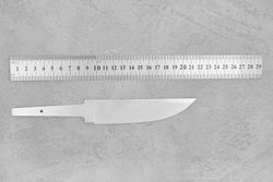 Клинок для ножа "Универсал-I", сталь 65Х13 (EVO)