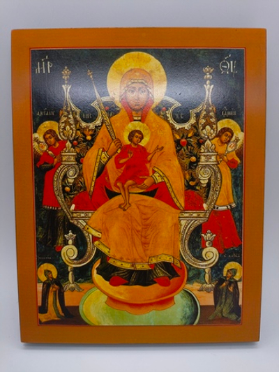 Кипрская Стромынская Божья Матерь 16х13 икона на левкасе