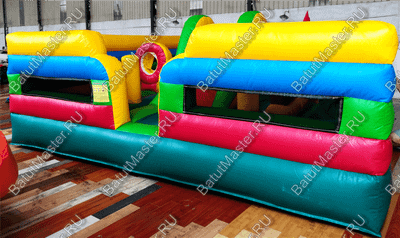 Надувной батут "Гусеничка"