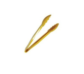 Щипцы универсальные 24 см. желтые поликарбонат (до +120°C) MGprof