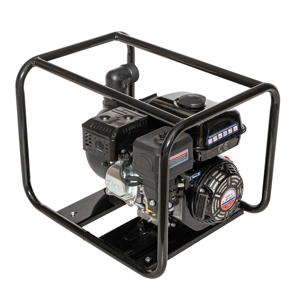 Мотопомпа бензиновая Lifan 50WGF - для химических жидкостей [50 мм | 36 м³/ч | 600 л/мин]