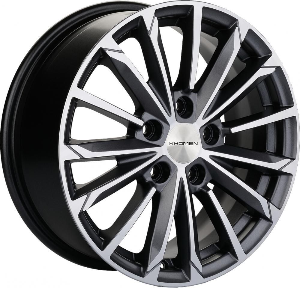Khomen 1611 6.5x16 5x108 ET 43 Dia 65.1 (GFP)