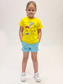 футболка для девочки 1-6 лет