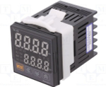 TK4S-14CR 100-240 VAC Температурный контроллер, DIN 48х48 мм, 1 аварийный выход, выход 1: токовый или ТТР, выход 2: релейный контакт, 100-24