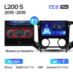 Teyes CC2 Plus 9" для Mitsubishi L200 2015-2019