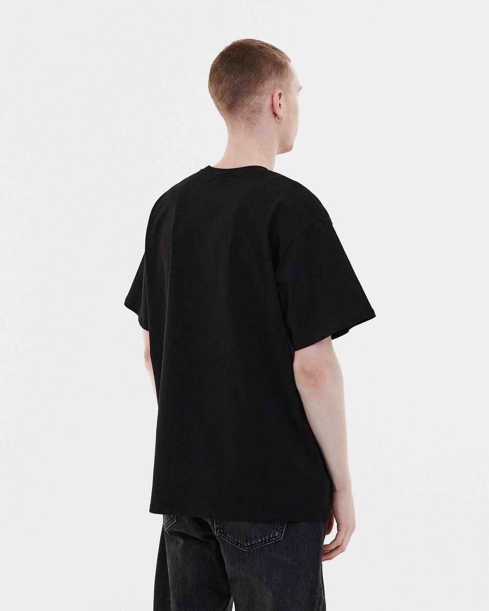 Футболка Anteater 337 Big Blue Tag черная