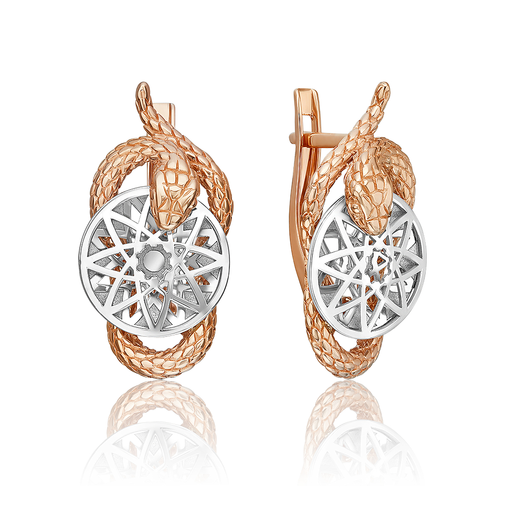 Серьги из золота 585 пробы