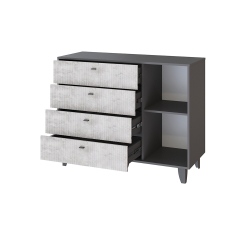 Комод Катрин-13, Графит, Мальта