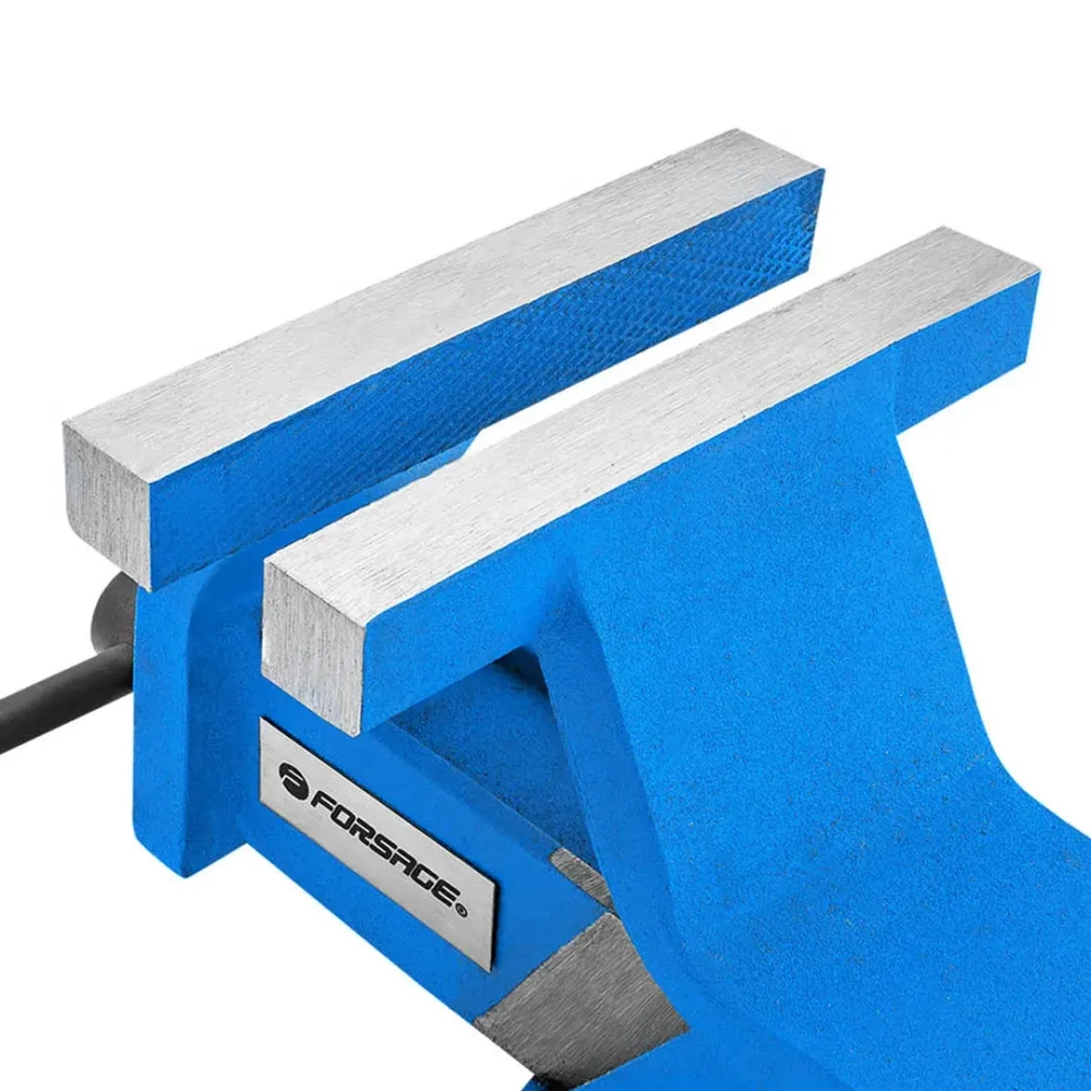 Тиски стальные поворотные с наковальней 5''-125мм Forsage F-6540805