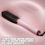 Фен-щётка ghd Duet Blowdry Galactic Lilac с термостойкой косметичкой и щёткой для чистки (набор)