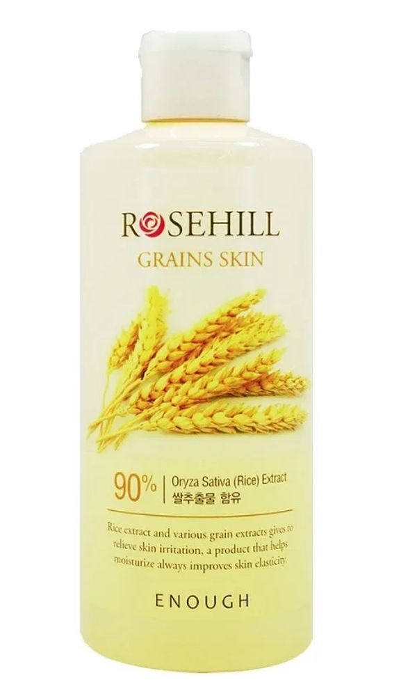 Тонер для лица Enough Rosehill Grains Skin с экстрактом риса 300 мл