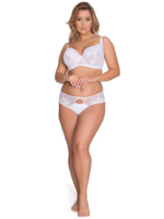 Женские трусики-слипы с треугольным вырезом (Размер: XXXL) (Цвет: белый)