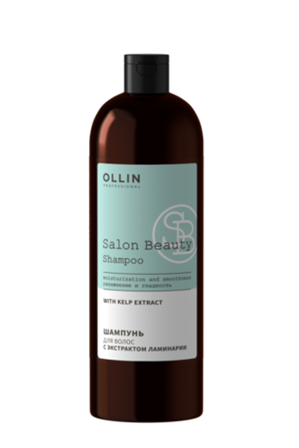 OLLIN PROFESSIONAL SALON BEAUTY Шампунь для волос с экстрактом ламинарии 1000мл
