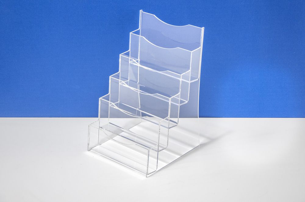 Буклетница настольная А6 5-ти ярусная горизонтальная