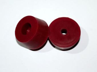 Резиновая пробка коническая с отверстием (Ø51x42, h25)