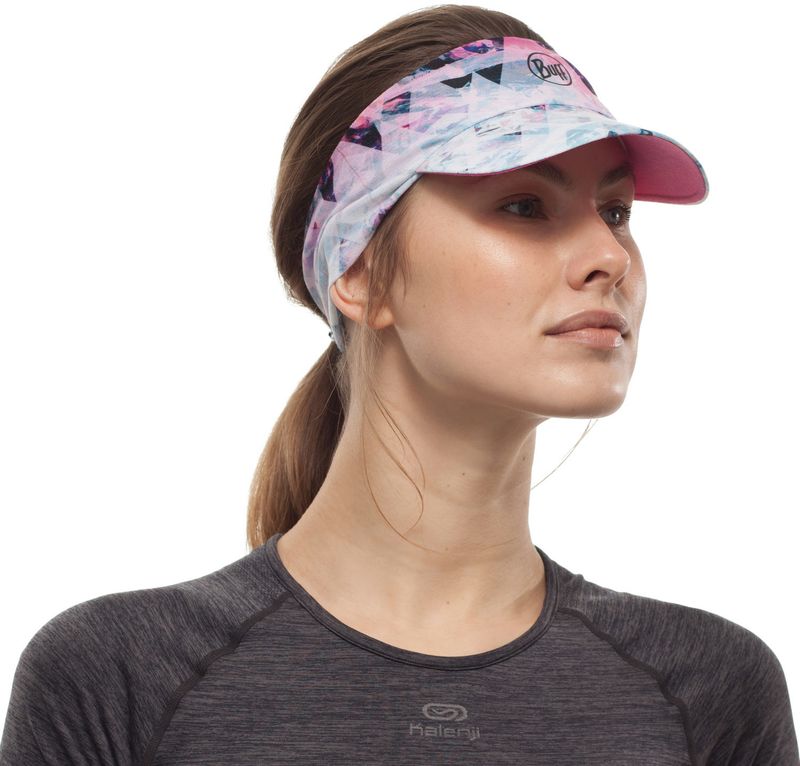 Спортивный козырек от солнца Buff Pack Run Visor R-Irised Multi Фото 2