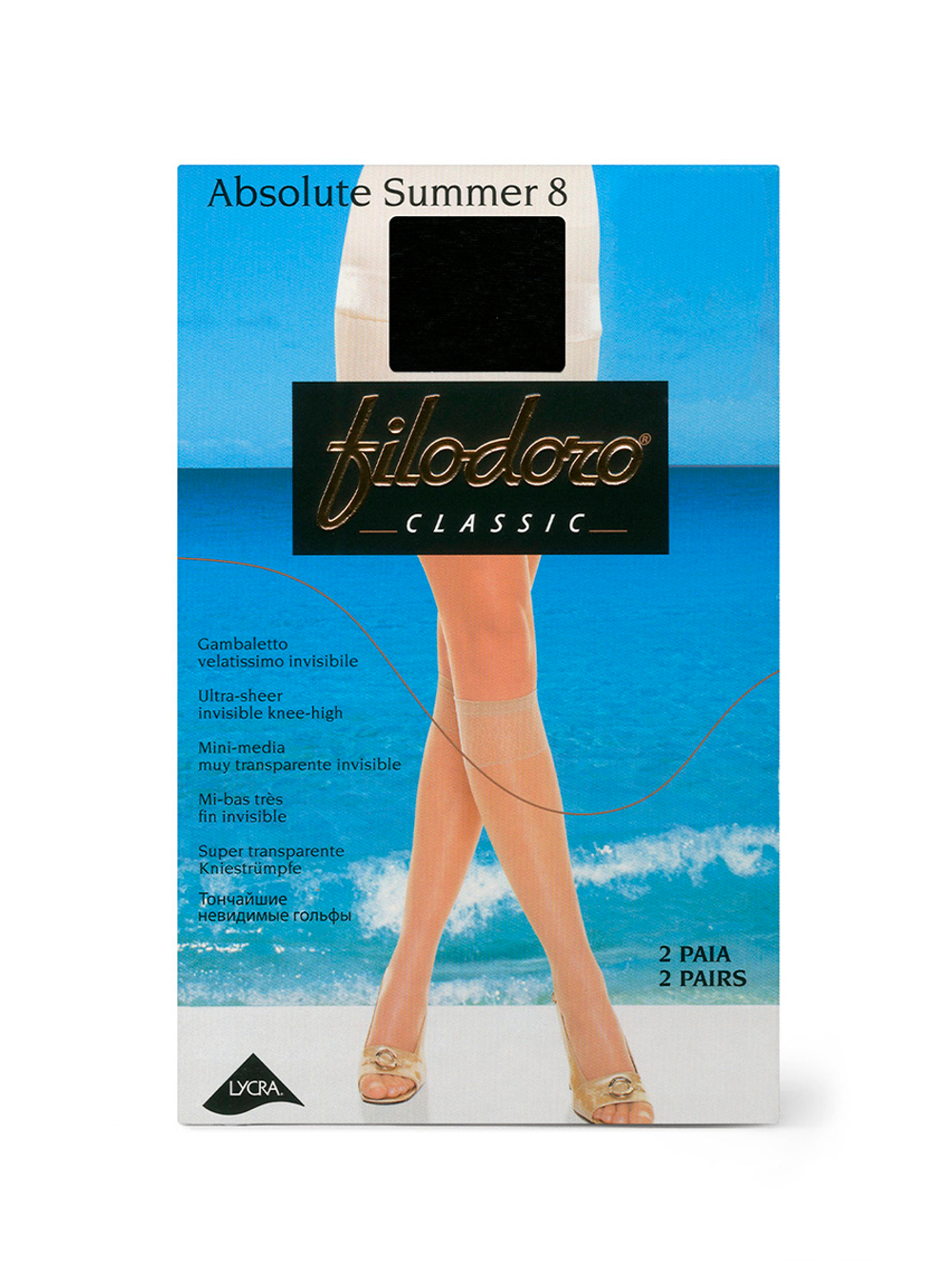 Filodoro Absolute Summer 8 (гольфы, 2 пары)