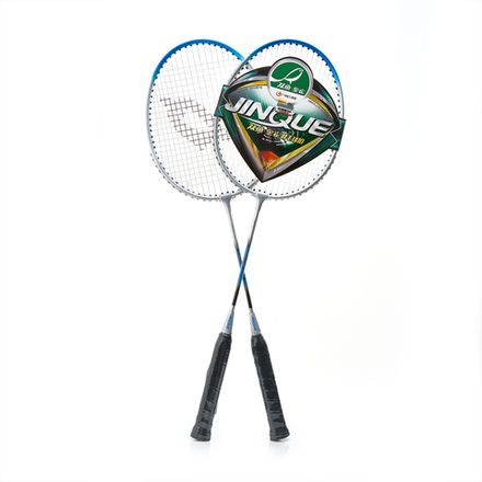 Набор для бадм. DOUBLE FISH JINQUE LT-119, дл.630мм, для любит.,стал.стерж.,алюм.обод, серебристый