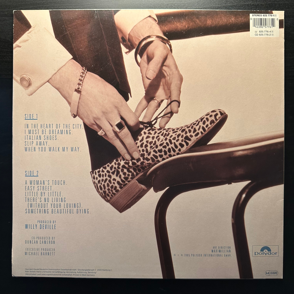 Mink DeVille ‎– Sportin' Life (Германия 1985г.)