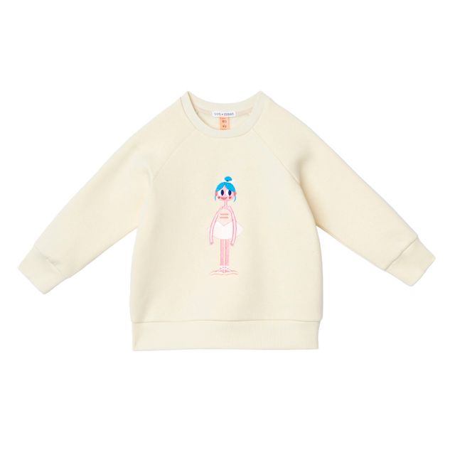 Свитшот сливочного цвета "Балерина"