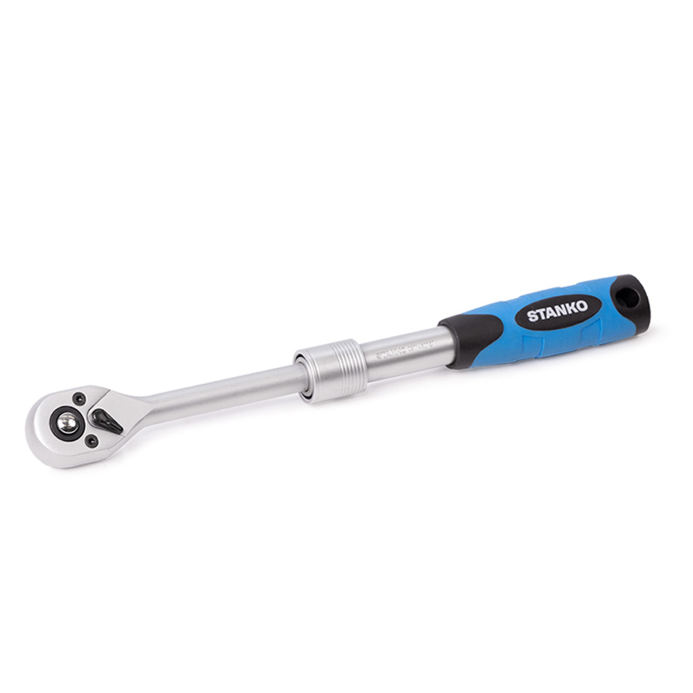 Рукоятка трещоточная телескопическая 190-250 мм 72 зуба 1/4" CST146072T