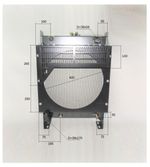 Радиатор охлаждения Ricardo Y485BD; TDК 14,17 4L/Radiator assembly