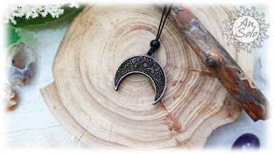 Оберег-лунница "Ночные узоры"