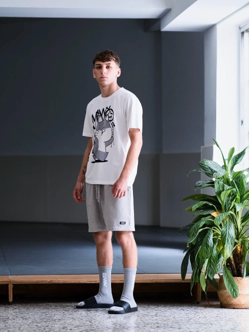 Шорты MANTO ICON серые