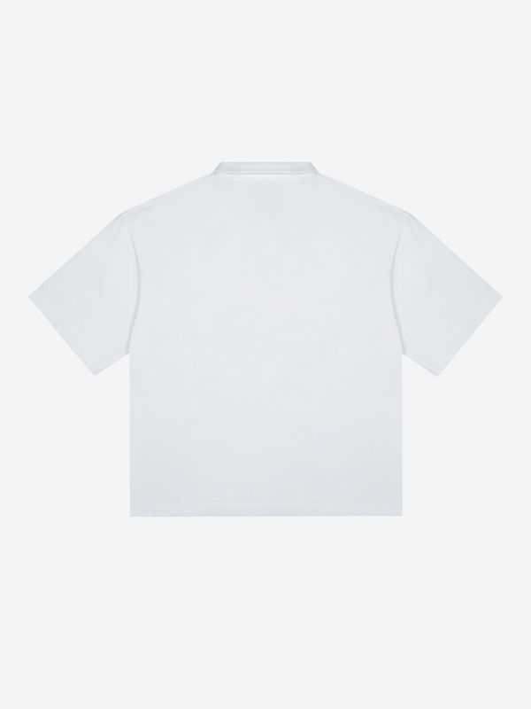 Поло Wildlife Badger белое - фото 3