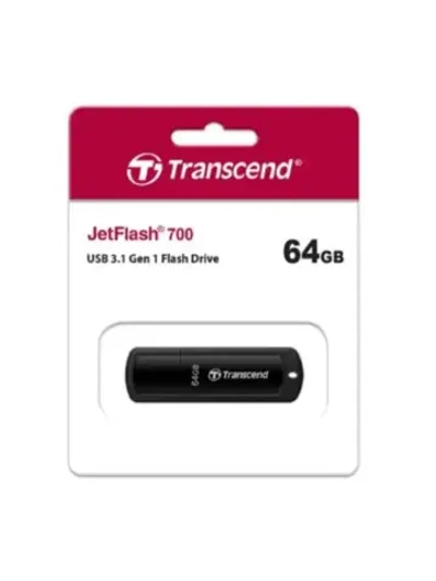 Память USB Flash 64 ГБ JetFlash 700 TS64GJF700 BLACK