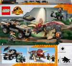Конструктор LEGO Jurassic World 76950 Нападение трицератопса на пикап