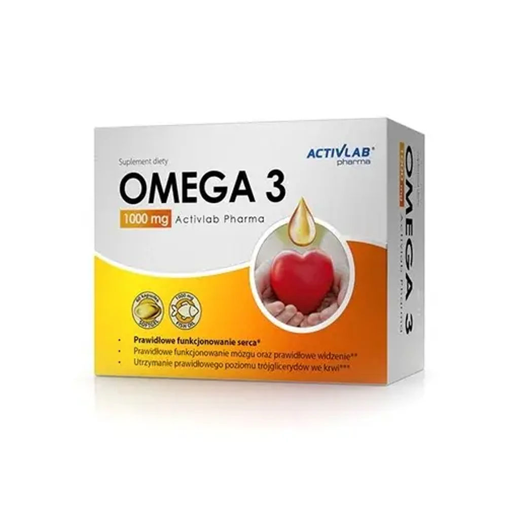 Activlab Pharma Омега 3 1000 мг - 60 капсул