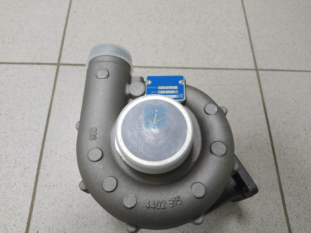Турбокомпрессор левый на КАМАЗ ЕВРО-3 С23-279-02
