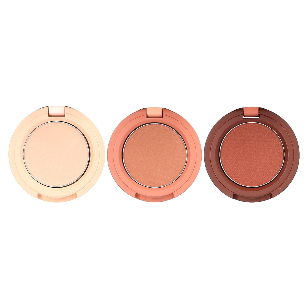 Kaja, Beauty Bento, трио мягких матовых теней, оттенок 13 Velvet Dream, 3,9 г (0,13 унции)