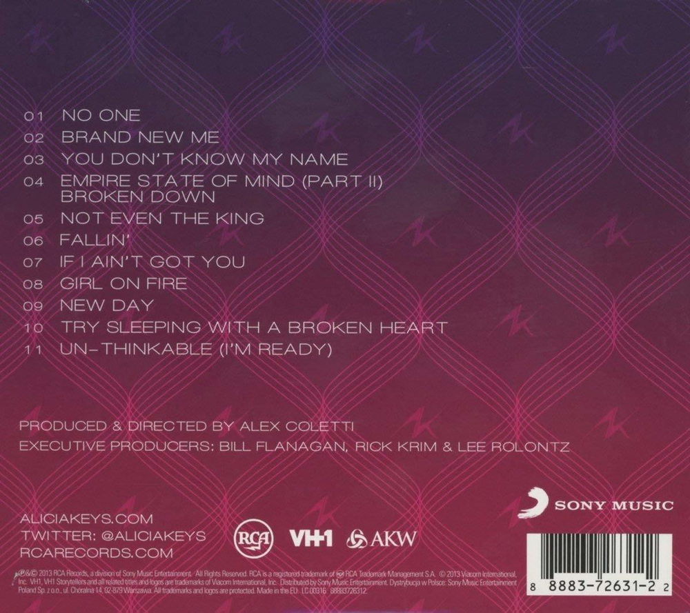 Alicia Keys / VH1 Storytellers (CD)