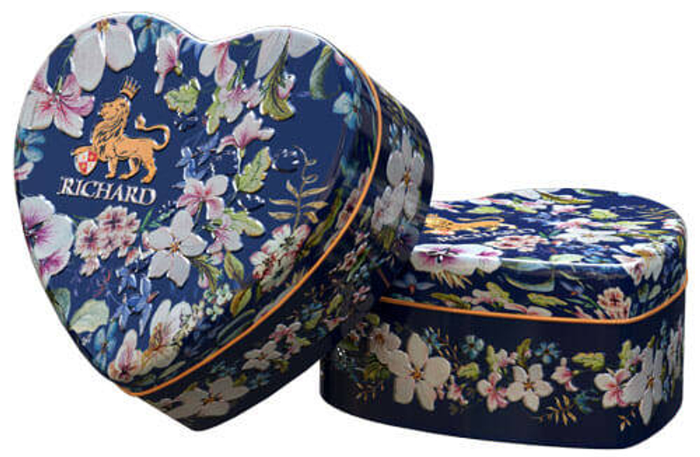 Чай черный  Richard Royal Heart (жестебанка) 30 г.