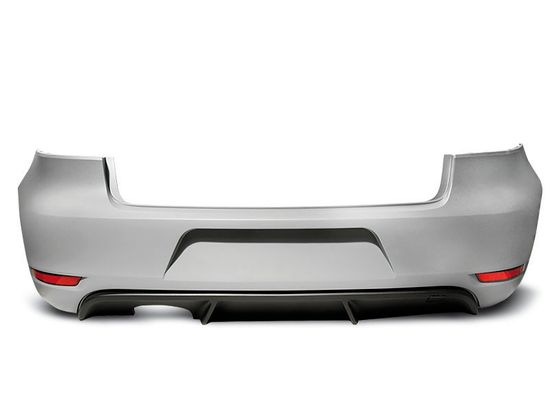 Задний бампер GTI STYLE под одиночный выхлоп для Volkswagen Golf 6(V)