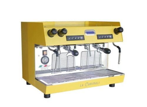 Кофемашина Nimble E2 YELLOW WITH LIGHT (2 гр автомат, высокие гр, цвет ЖЕЛТЫЙ)